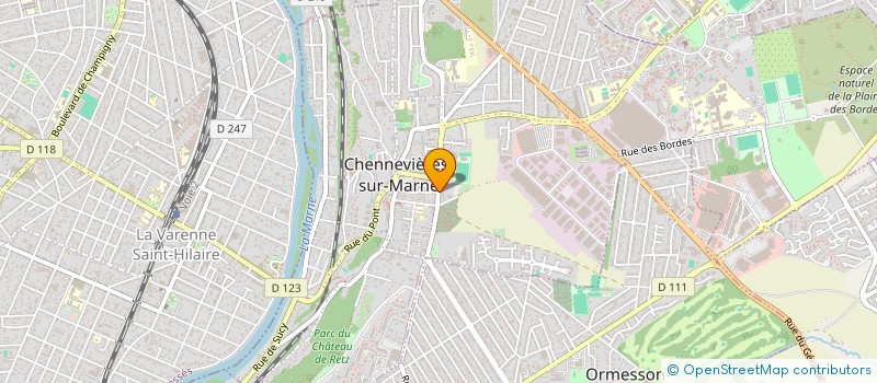 localisation de l'entreprise GOLOCAL EXPRESS à CHENNEVIERES-SUR-MARNE