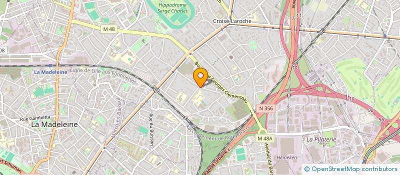 localisation de l'entreprise GOLOTTE  MARCQ-EN-BARUL