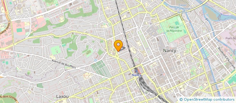 localisation de l'entreprise GOLOX à NANCY