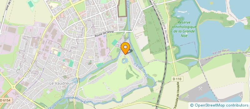 localisation de l'entreprise GOLPAMA SARL  LE VAUDREUIL