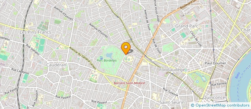 localisation de l'entreprise GOLPH  BORDEAUX