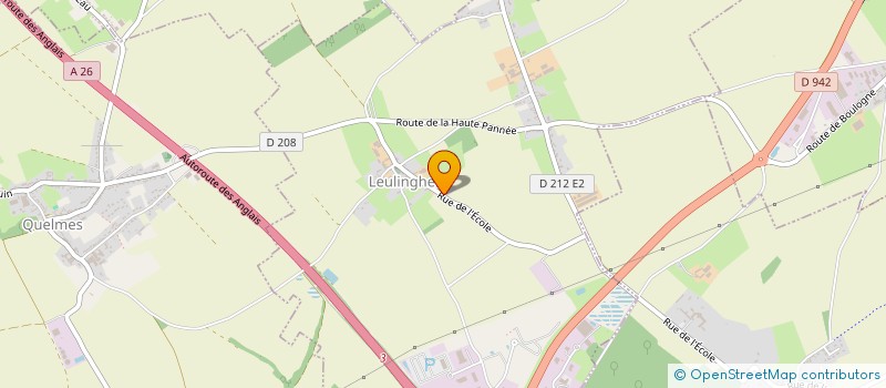 localisation de l'entreprise GOLPIERRE  LEULINGHEM