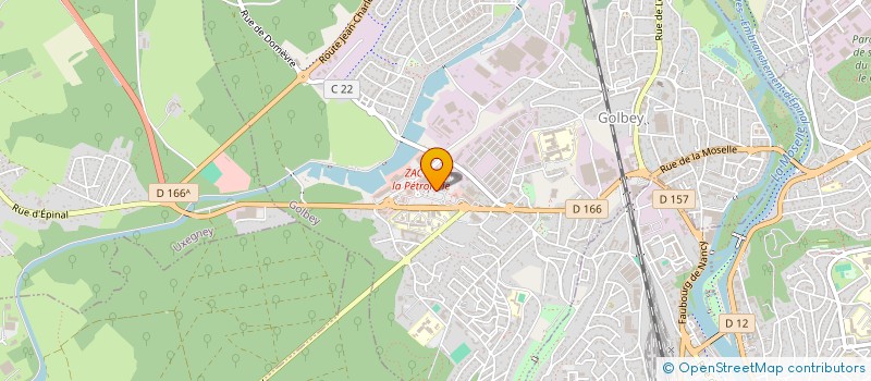 localisation de l'entreprise GOLREM COIFFURES à GOLBEY