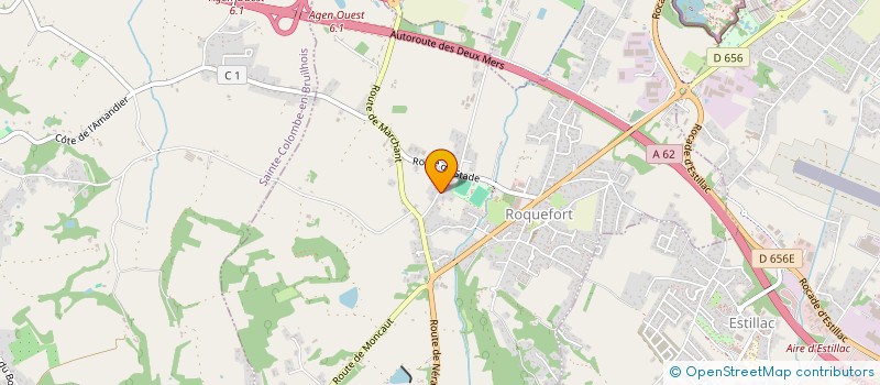 localisation de l'entreprise GOLUMI  ROQUEFORT