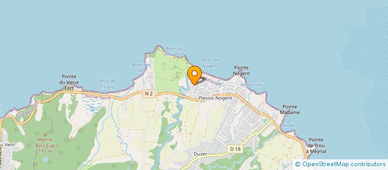 localisation de l'entreprise GOM-ART'S  SAINTE-ROSE