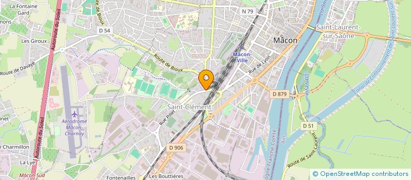 localisation de l'entreprise GOMA  MACON