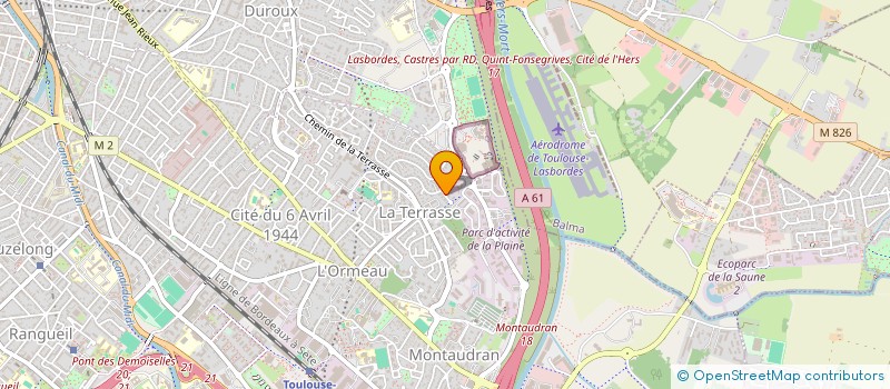 localisation de l'entreprise GOMACOL à TOULOUSE