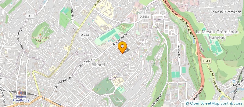 localisation de l'entreprise GOMAJUMATH  BIHOREL