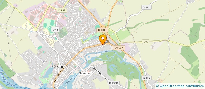 localisation de l'entreprise GOMALE SERVICES PERONNE  PERONNE