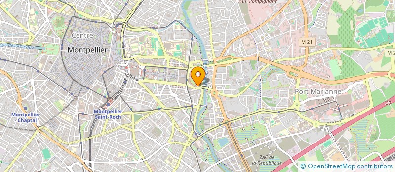 localisation de l'entreprise GOMAR JS à LATTES