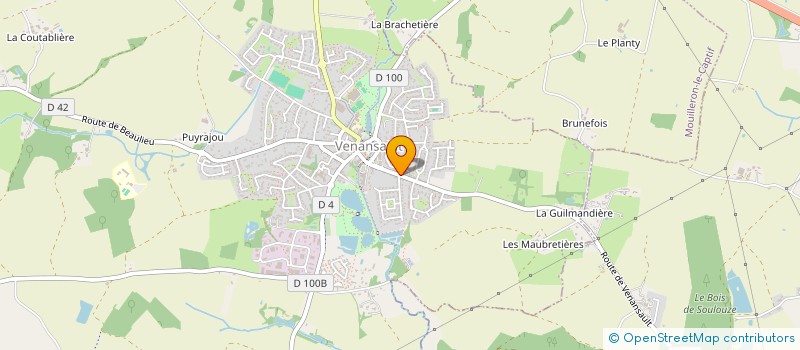 localisation de l'entreprise GOMARKET à VENANSAULT