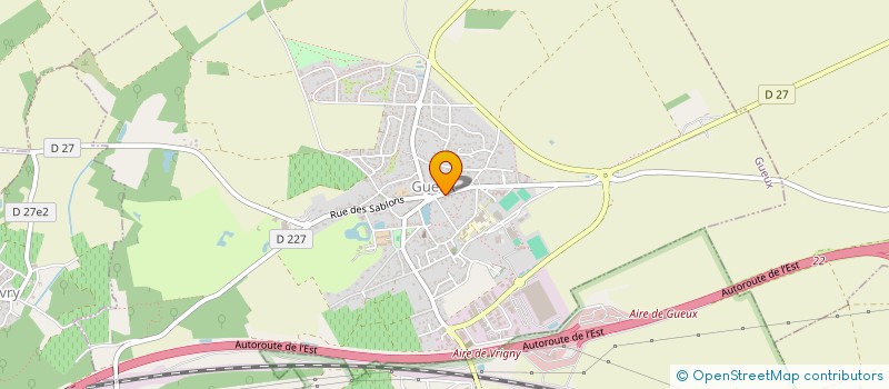 localisation de l'entreprise GOMAROU  GUEUX