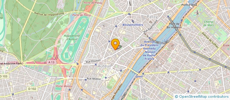 localisation de l'entreprise GOMARTIN  PARIS