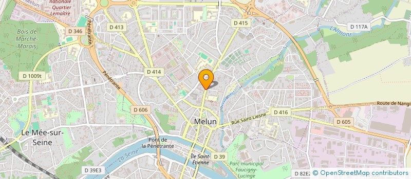localisation de l'entreprise GOMASSINE à MELUN