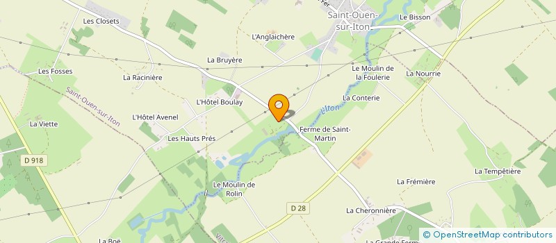 localisation de l'entreprise GOMATEN CONSULTING à SAINT-OUEN-SUR-ITON