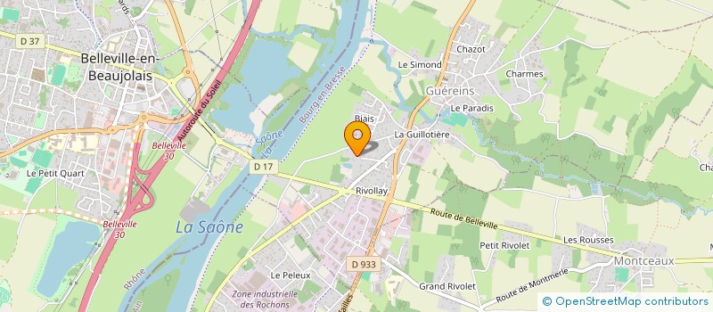 localisation de l'entreprise GOMATHIS  GUEREINS