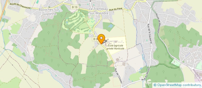 localisation de l'entreprise GOMAV!  LE TREMBLAY-SUR-MAULDRE