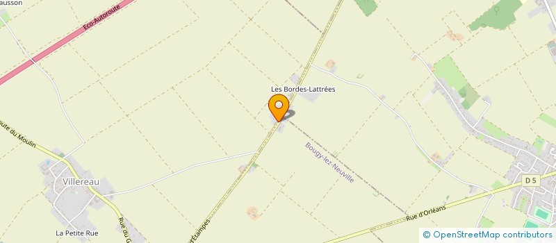 localisation de l'entreprise GOMBAULT à VILLEREAU