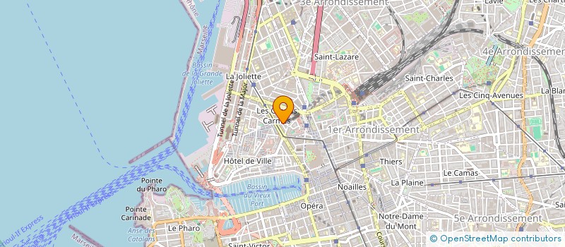 localisation de l'entreprise GOMBESSA TRANSIT à MARSEILLE