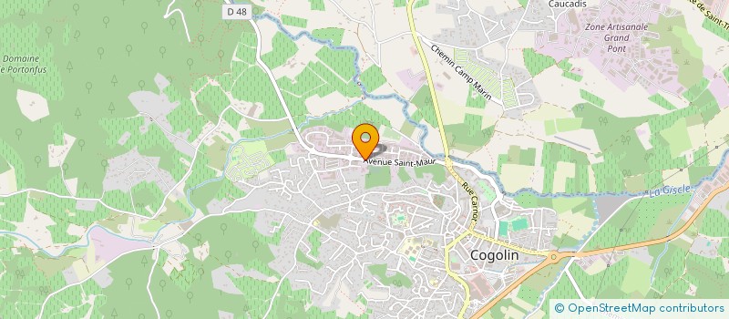 localisation de l'entreprise GOME AT HOME à COGOLIN