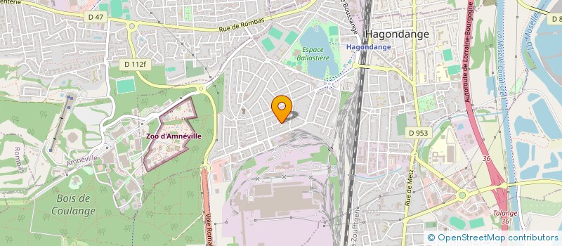 localisation de l'entreprise GOMELEC à HAGONDANGE