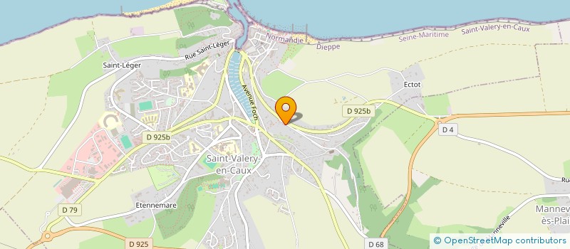 localisation de l'entreprise GOMER  SAINT-VALERY-EN-CAUX