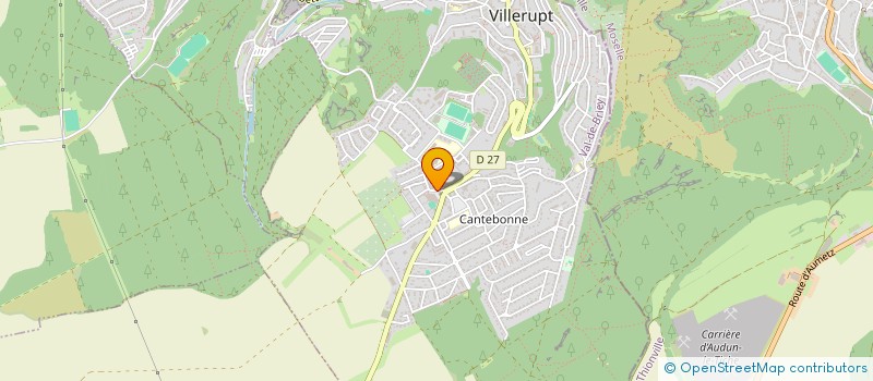 localisation de l'entreprise GOMERNA  VILLERUPT