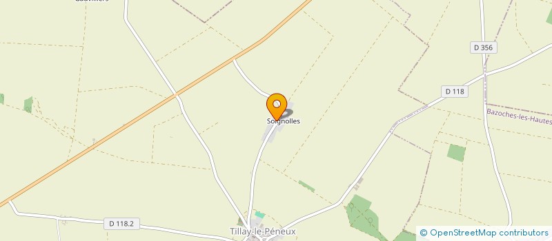 localisation de l'entreprise GOMES AUTO à TILLAY-LE-PENEUX