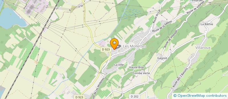 localisation de l'entreprise GOMES-BATI à LAISSAUD