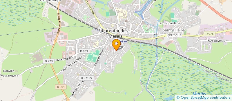 localisation de l'entreprise GOMES BOXING GYM  CARENTAN-LES-MARAIS