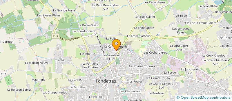 localisation de l'entreprise GOMES BROTHERS à FONDETTES