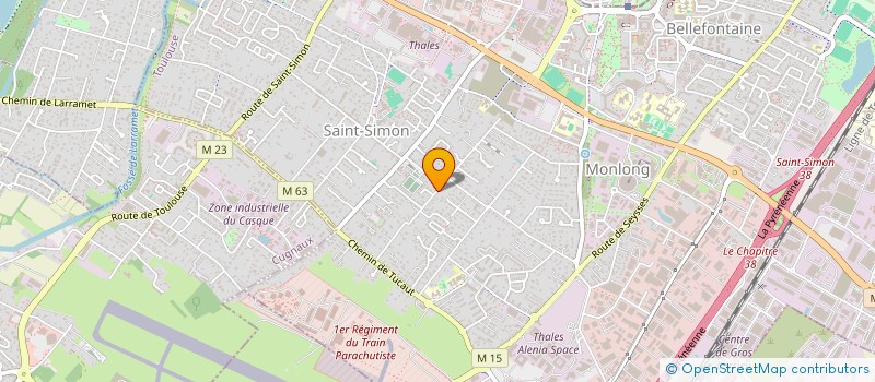 localisation de l'entreprise GOMES ENERGIES à TOULOUSE