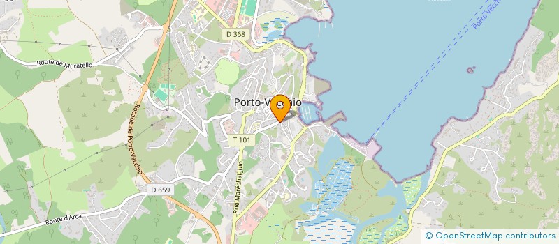 localisation de l'entreprise GOMES ET FILS CONSTRUCTION à PORTO-VECCHIO