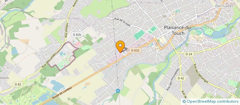 localisation de l'entreprise GOMES FRERES  PLAISANCE-DU-TOUCH