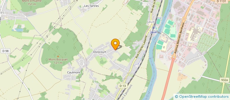 localisation de l'entreprise GOMES INVEST  JAUX