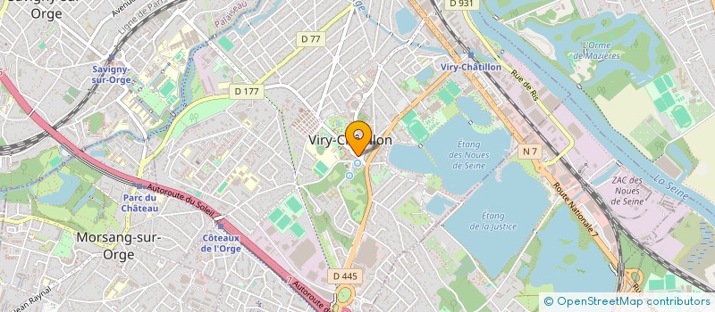 localisation de l'entreprise GOMES INVEST à VIRY-CHATILLON