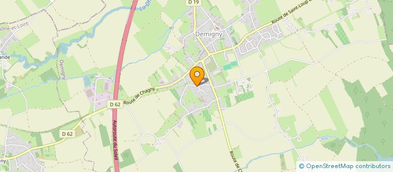 localisation de l'entreprise GOMES TRANSPORT  DEMIGNY