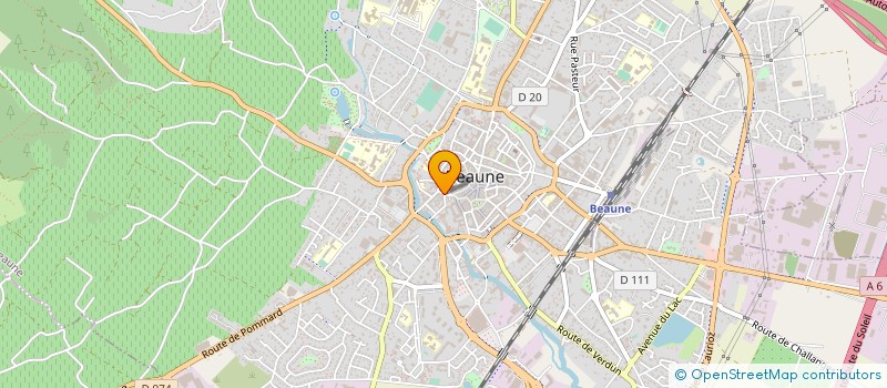 localisation de l'entreprise GOMET-SEREAUD à BEAUNE