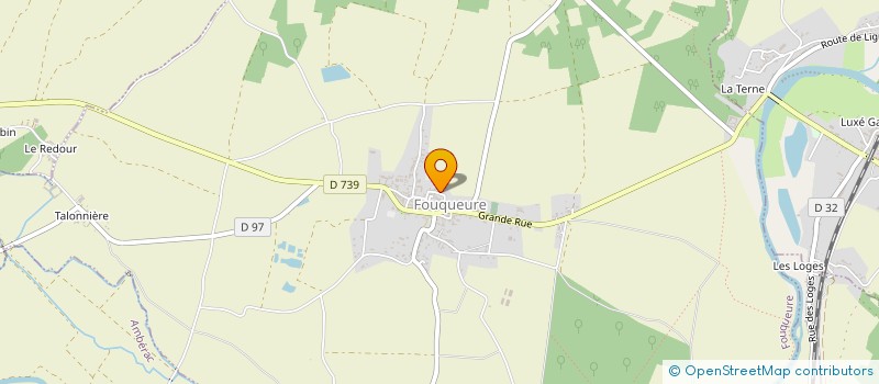 localisation de l'entreprise GOMET TOITURE à FOUQUEURE
