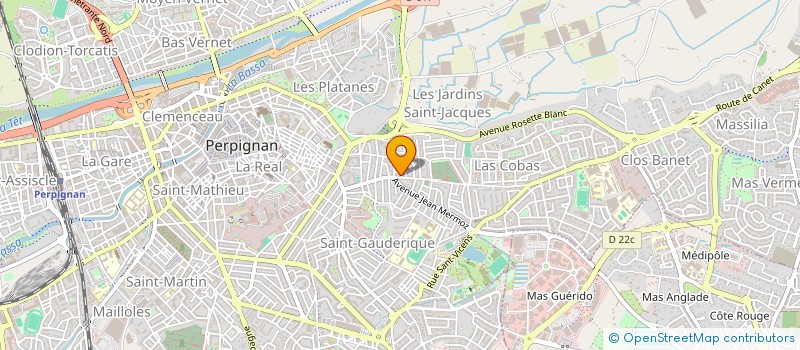 localisation de l'entreprise GOMEZ à PERPIGNAN
