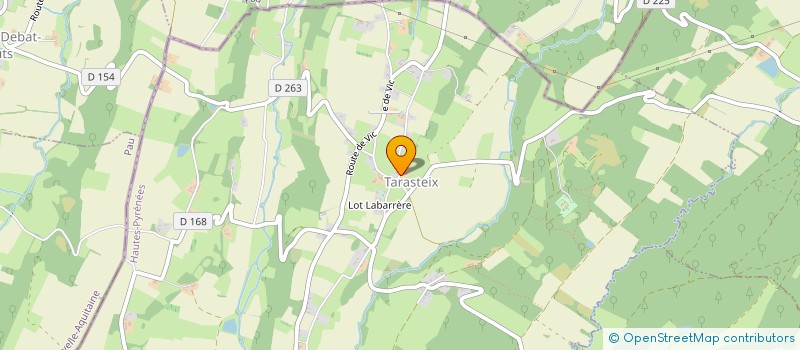 localisation de l'entreprise GOMEZ  TARASTEIX