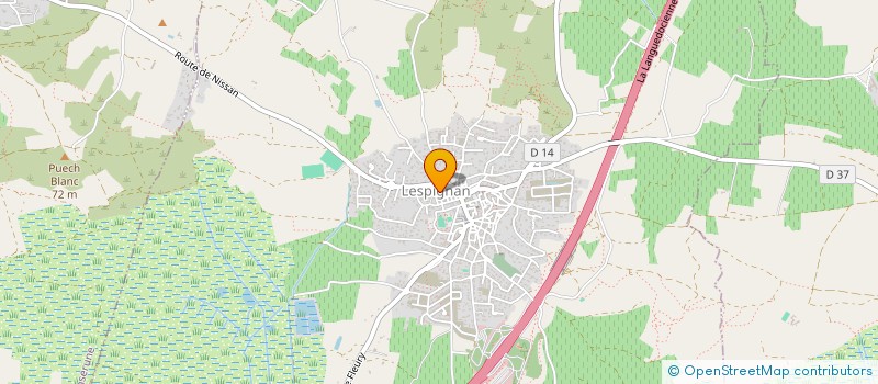 localisation de l'entreprise GOMEZ CONSTRUCTION  LESPIGNAN