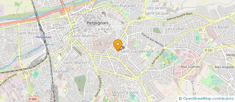 localisation de l'entreprise GOMEZ CONSULTING  PERPIGNAN