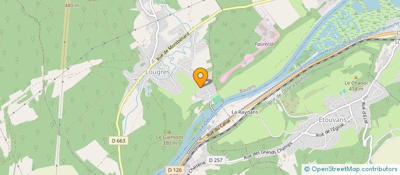 localisation de l'entreprise GOMEZ IMMOBILIER  LOUGRES