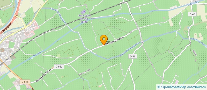 localisation de l'entreprise GOMEZ SEBASTIEN  ILLE-SUR-TET