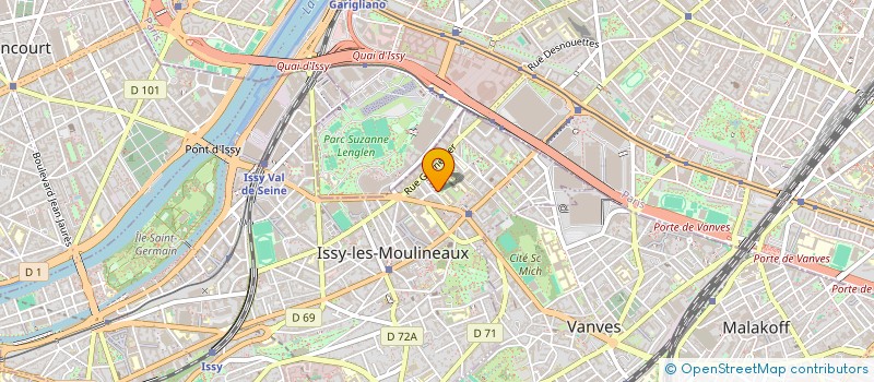 localisation de l'entreprise GOMIE OIKOS à ISSY-LES-MOULINEAUX