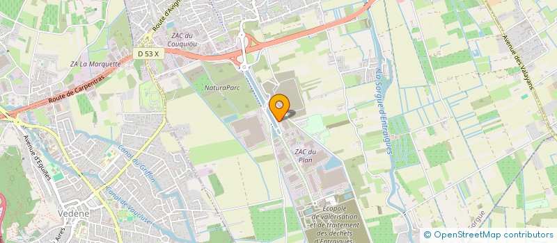 localisation de l'entreprise GOMMATECH AUTO  ENTRAIGUES-SUR-LA-SORGUE