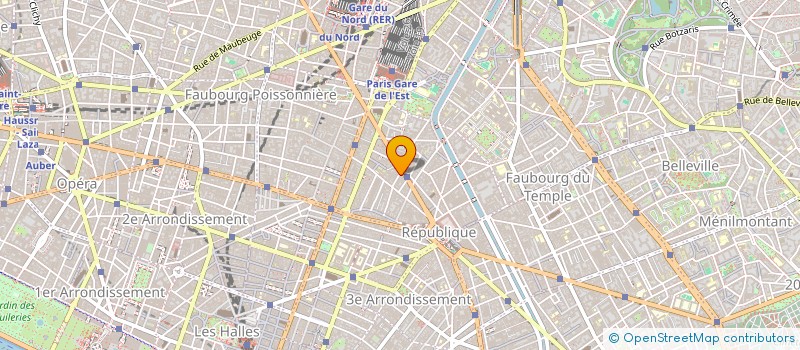 localisation de l'entreprise GOMME CAPACO  PARIS