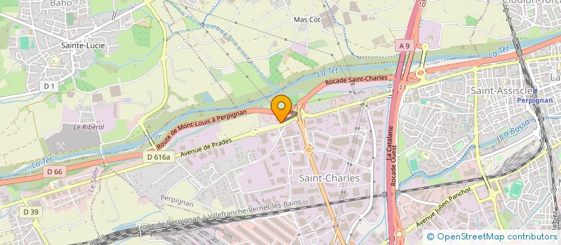 localisation de l'entreprise GOMOTOR FRANCE  PERPIGNAN