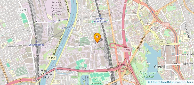 localisation de l'entreprise GOMRI  ALFORTVILLE